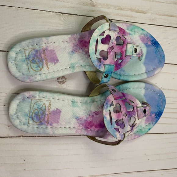 Starlight Tie Dye Sandals - Picture 3 of 3